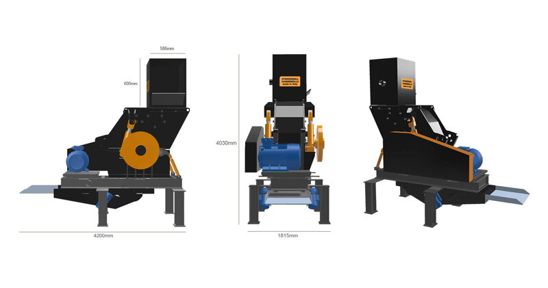 Drvič – kladivový mlyn HM80/HM100/HM120 Drvič – kladivový mlyn HM80/HM100/HM120
