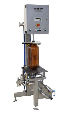 MiniKEG EF - Poloautomatický stroj na plnenie sudov a jednosmerný sud
