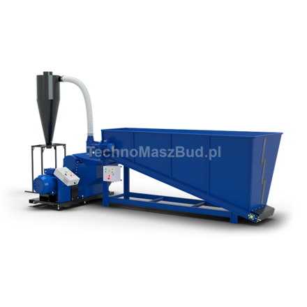 Kladívkový mlyn MB-1000 + zásobník TYTAN-5
