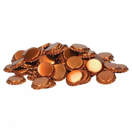 Korunkové uzávery 26 mm bronzové – 10 000 ks