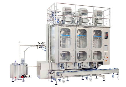 Utesňovací a plniaci stroj THP 7100 / THP 7200 / THP 7300