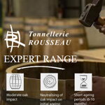 Dubové sudy Tonnellerie Rousseau - typ 'Piano'
