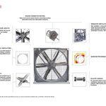 Remeňový ventilátor ES80 Remeňový ventilátor ES80